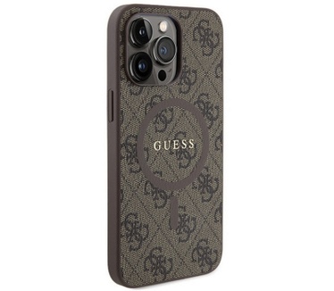 Guess 4G MagSafe Back Case - Apple iPhone 15 Pro Max (6.7") Bruin Bruin
