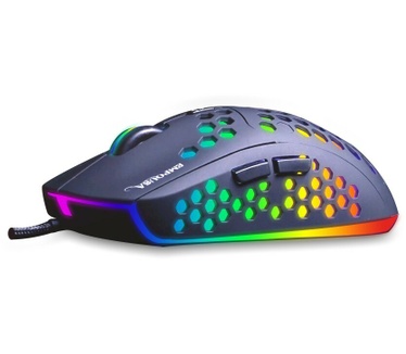 Inca IMG-346 Honeycomb Professional Gaming Mouse/Muis DPI: 6400 6 Different Lighting Modes nu met gratis IMP-020 GAMING MOUSE PAD (ALLEEN BIJ BasicTeQ)
