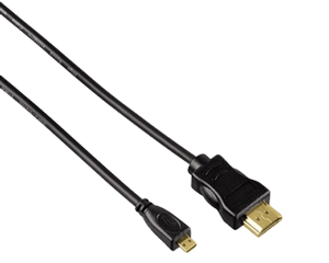Hama  High-speed Type A-D (micro) HDMI kabel 2 meter
