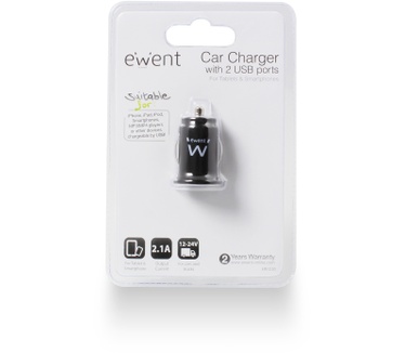 Ewent EW1220 mini USB tablet autolader