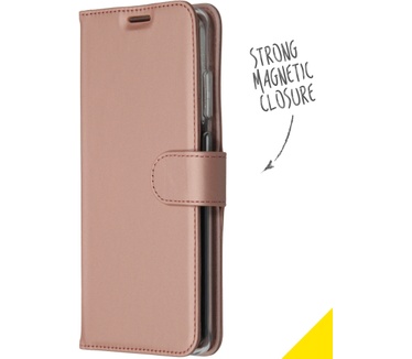 Accezz Wallet Softcase Bookcase Samsung Galaxy S20 Ultra (Galaxy S20 Ultra) Rosé Goud