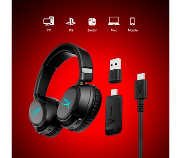HyperX HyperX Cloud Flight 2 - Wireless Gaming Headset (zwart)