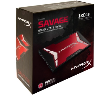 Kingston HyperX SAVAGE SSD 120GB Bundle kit
