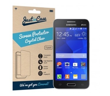 Just in Case Just in Case Screen Protector Samsung Galaxy Core 2 - 3 stuks - Crystal Clear