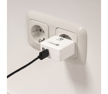 Ewent EW1233 2-Poorts USB Lader 4A met Quick Charge 3.0