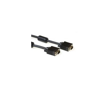 Advanced Cable Technology VGA connection cable male-male black 3 m