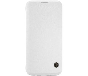 Nillkin Qin PU Leather Book Case Samsung Galaxy S7 Edge - Wit