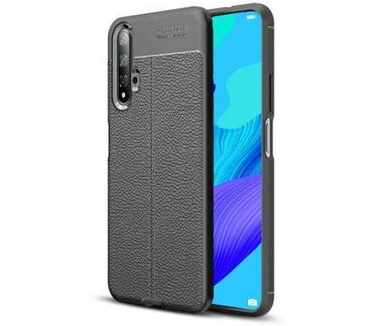 Just in Case Huawei Nova 5T Back Cover Zwart