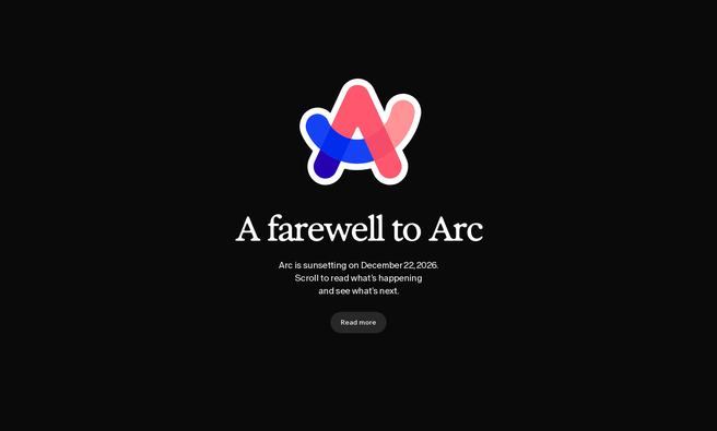 Arc Browser verdwijnt