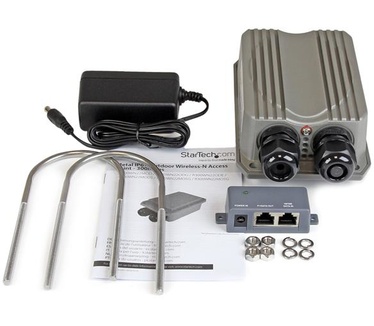 Startech.com Outdoor Wireless-N Access Point IP67 gecertificeerd 5GHz 802.11a/n PoE-Powered WLAN AP