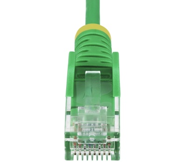 Startech.com 2,5m Dunne CAT6 Ethernet Kabel, Groen, Snagless, 100W PoE, UTP, LSZH, 28AWG Pure Koperdraad, Slim RJ45 Netwerk Patchkabel met Trekontlasting, Fluke Getest