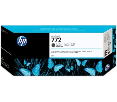 HP 772 matzwarte DesignJet inktcartridge, 300 ml