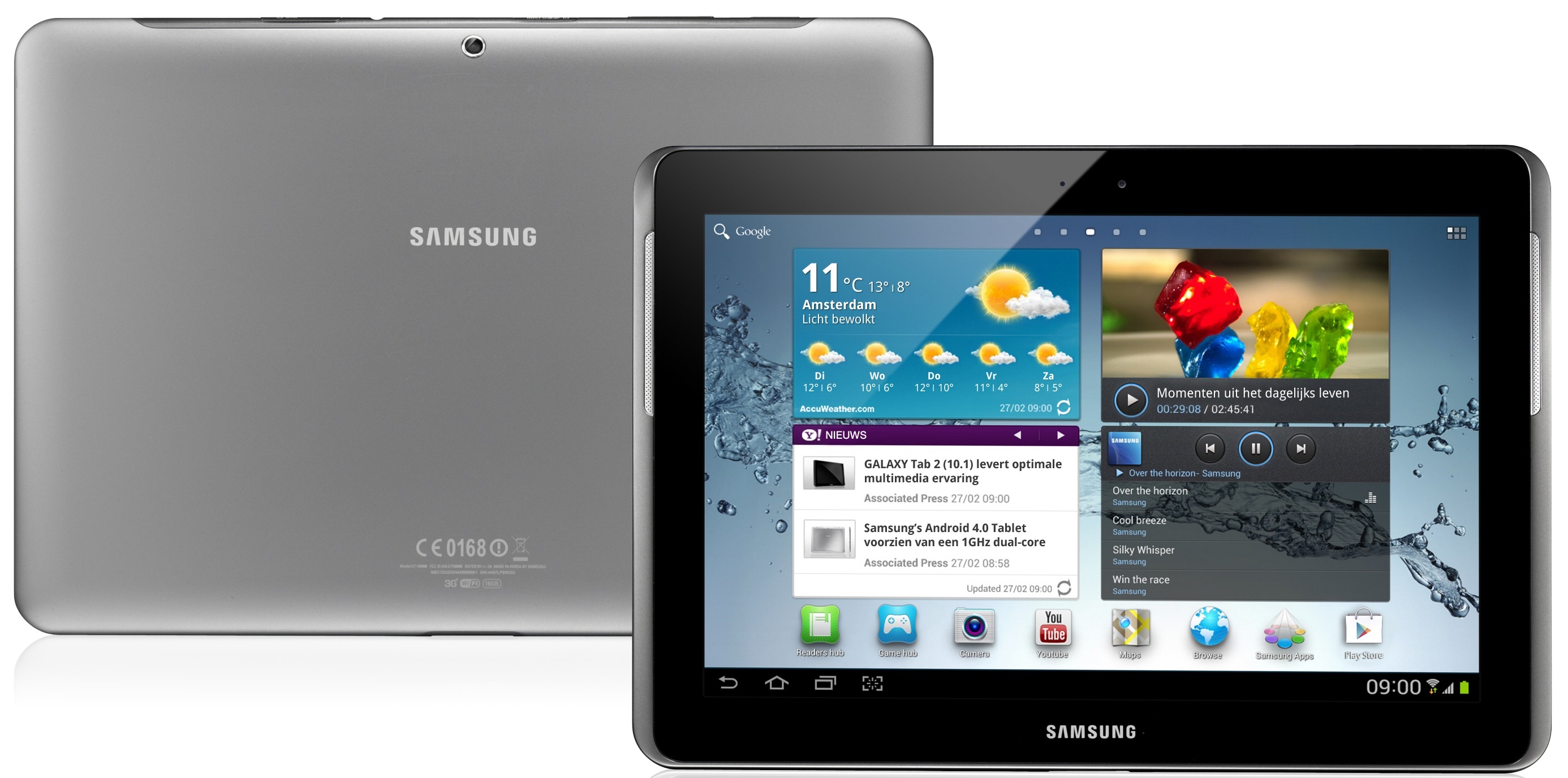 Slaapkamer wijn Storing Samsung Galaxy Tab 2 10.1 3G 16GB Titanium - T.Struik - Userreviews -  Tweakers