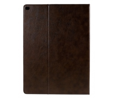 Kees Lederlook Portemonnee Hoes Apple iPad Pro - Bruin