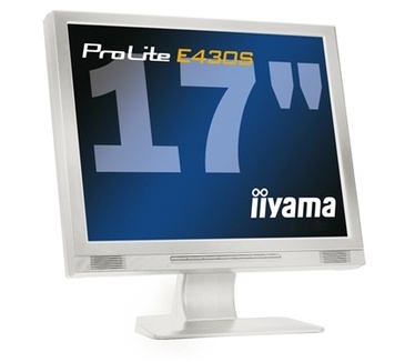 Iiyama ProLite E430S-W (17", 8ms, D-sub, Wit)