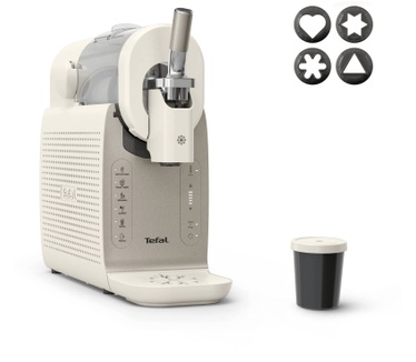 Tefal Freezi IG803A IJsmachine voor softijs & andere bevroren lekkernijen - Ingebouwde koeler - 5 programma's