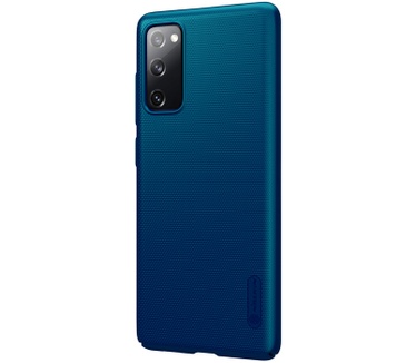 Nillkin Frosted Shield Hard Case - Samsung Galaxy S20 FE - Blauw Blauw