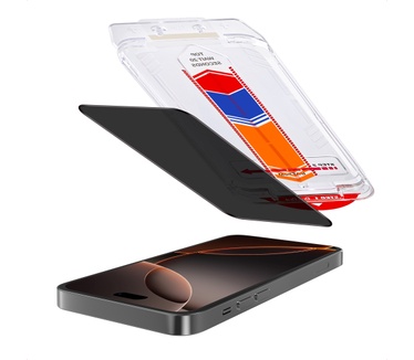 Accezz Gehard Glas Privacy Screenprotector + Applicator