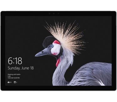 Microsoft Surface Pro (2017) Core i5, 4GB ram, 128GB ssd + zwarte Type Cover (Qwerty EN) Zilver