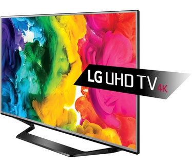 LG 65UH625V (buitenlands model) Zilver, Zwart