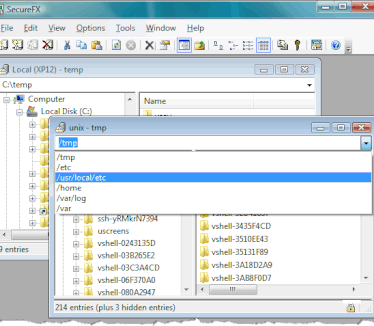 SecureFX 6.0 screenshot