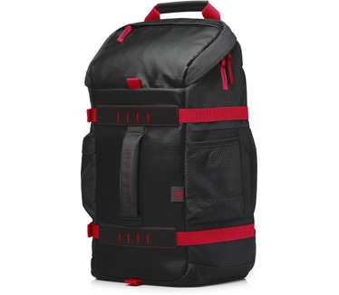 HP 15.6 Odyssey Backpack Rood, Zwart