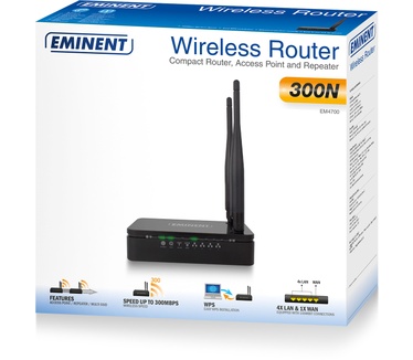 Eminent EM4700 Draadloze 300N Router