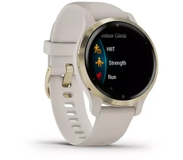 Garmin Venu 2S Goud (Beige, Zwart)