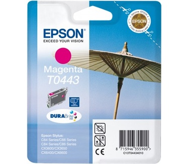 Epson inktpatroon Magenta T0443 DURABrite Ink (high capacity)