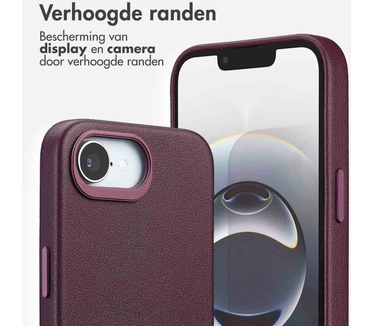 Accezz MagSafe Leather Backcover