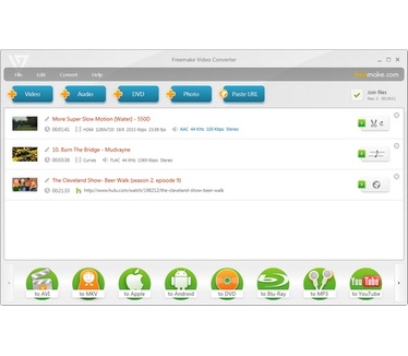 Freemake Video Converter 3.0.2 screenshot (481 pix)