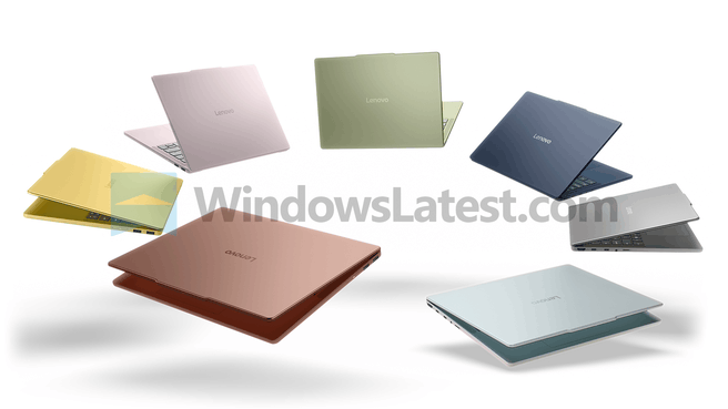 Lenovo-IdeaPad-Vibe-all-colors. Bron: Windows Latest