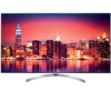 LG 65SJ810V Wit, Zilver