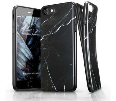 esr Apple iPhone SE 2020 / iPhone 7/8 Case Marble Zwart