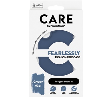 PanzerGlass CARE by PG Blue iPhone16 6.1