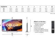 Philips 55OLED910/12 Zwart