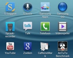 Google-apps op Galaxy S3