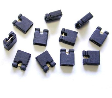 Startech.com 2.54mm Standard Jumper Caps - Jumperdoppen (pak van 100 )