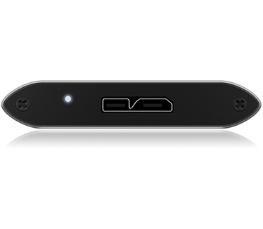 Icy Box IB-182AMU3 External USB 3.0 enclosure for mSATA SSD Zwart