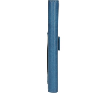 Mobiparts Classic Wallet Case Apple iPhone 15 Pro Steel Blue