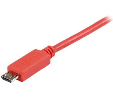 Startech.com Micro-USB-kabel   1 m, roze