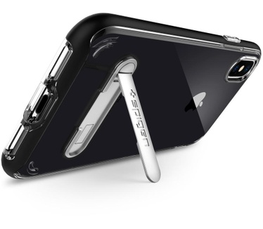 Spigen Apple iPhone X Hoesje Crystal Hybrid Zwart