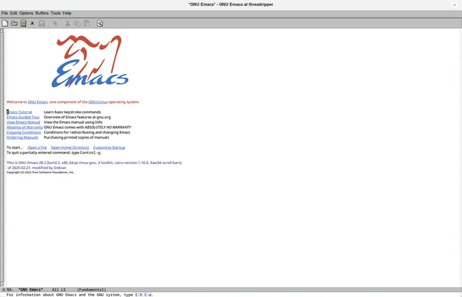 GNU Emacs