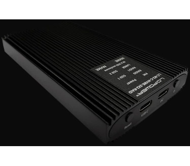 LC-Power LC-M2-C-NVMe-2X2-RAID Zwart