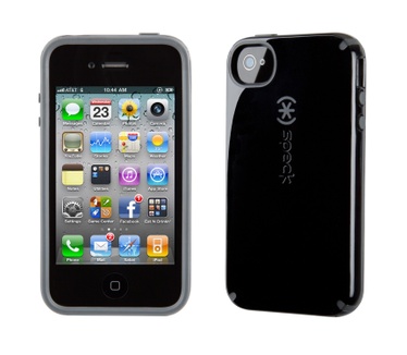 Speck CandyShell for iPhone 4S/4 (Zwart/Grijs)