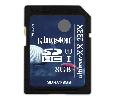 Kingston UltimateXX SDHC UHS I 8GB Class 6