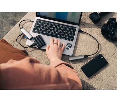 Verbatim USB-C-hub met meerdere poorten USB 3.2 Gen 1 met vier poorten