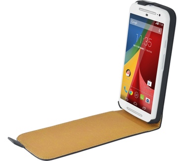 Mobiparts Premium Flip Case Motorola Moto G (2nd gen / 2014) Black