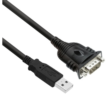 ACT EM1016 USB naar Serieel Converter Zwart