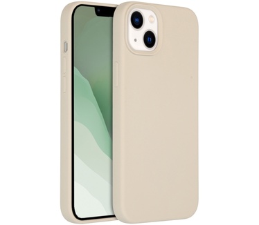 Accezz Liquid Silicone Backcover iPhone 14 Plus - Stone